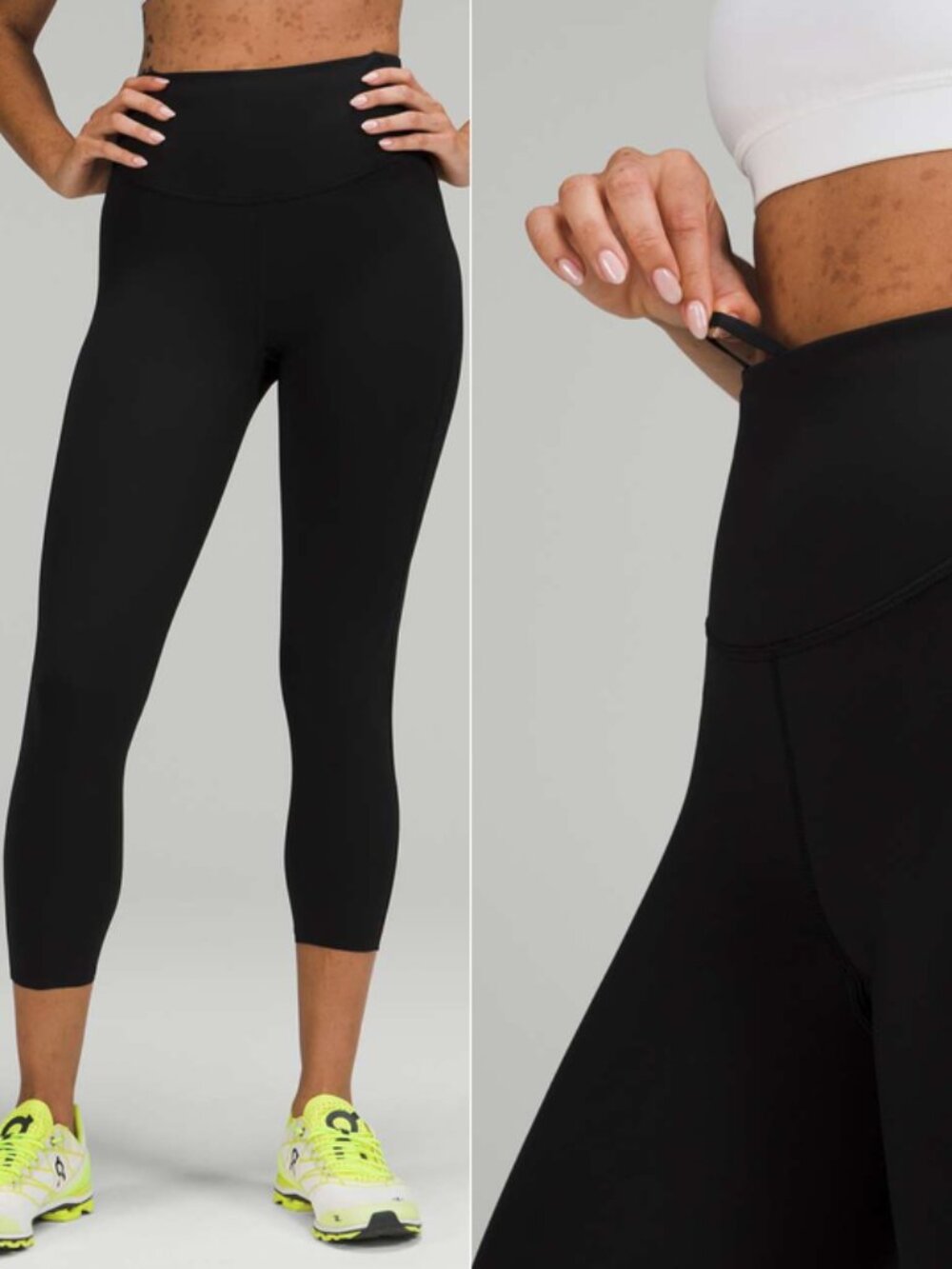 Lululemon Base Pace High-Rise Crop 23” Leggings Black